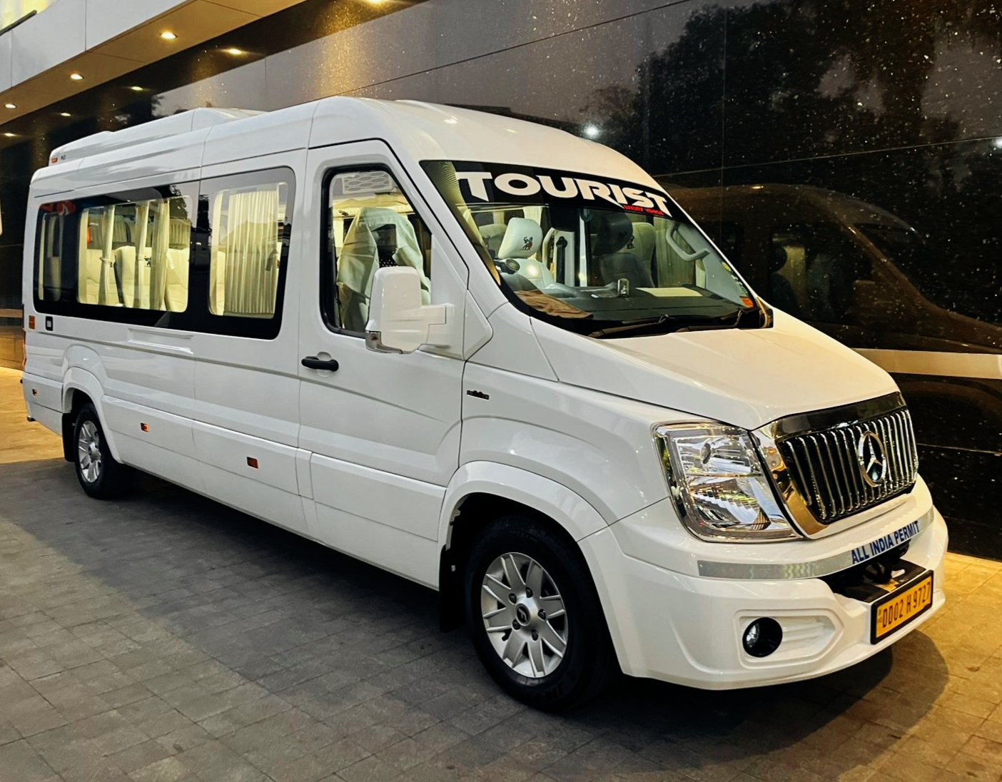 Force Urbania van ready for outstation group tour